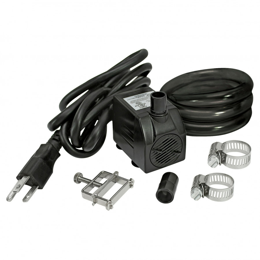 Toscano UL-Listed Indoor/Outdoor Water Pump Kit - 120 GPH