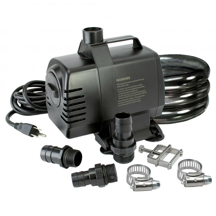 Toscano UL-Listed Indoor/Outdoor Water Pump Kit - 1650 GPH
