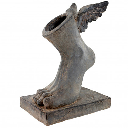 Toscano - Wings of Mercury Roman Messenger God Sculptural Vase