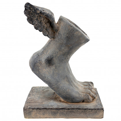 Toscano - Wings of Mercury Roman Messenger God Sculptural Vase