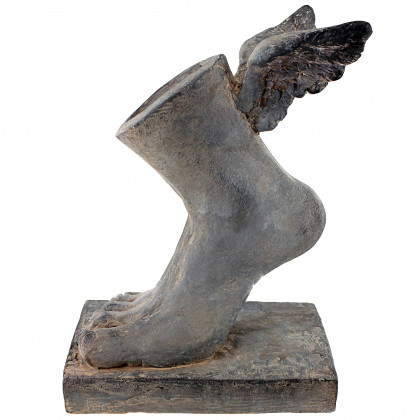 Toscano - Wings of Mercury Roman Messenger God Sculptural Vase