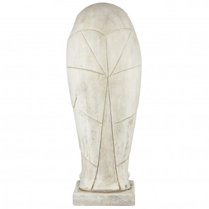 Toscano - Polar Owl Sentinel Art Deco Cubist Bird Statue