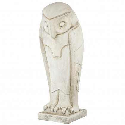 Toscano - Polar Owl Sentinel Art Deco Cubist Bird Statue
