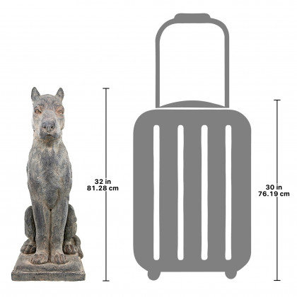 Toscano - The Great Dane Sentinel Quiet Strength Dog Statue