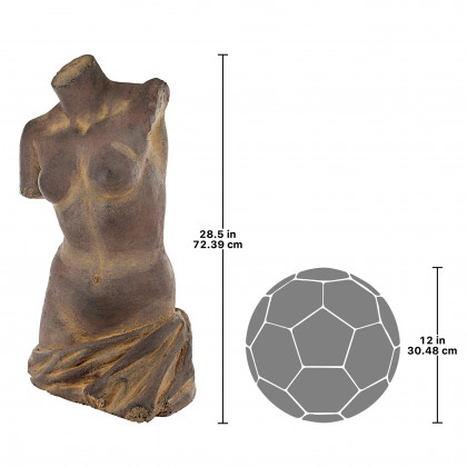 Toscano - Torso of Aphrodite of Melos Venus Statue