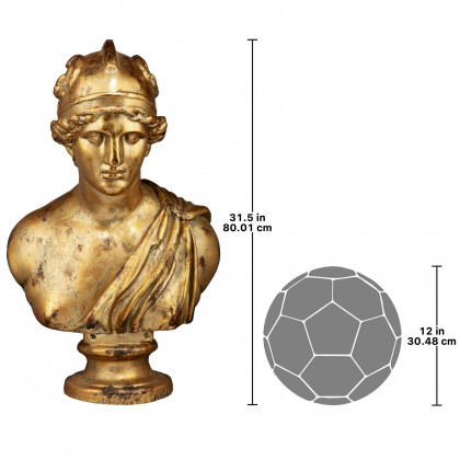 Toscano - MarsMythical God of War Bust Statue