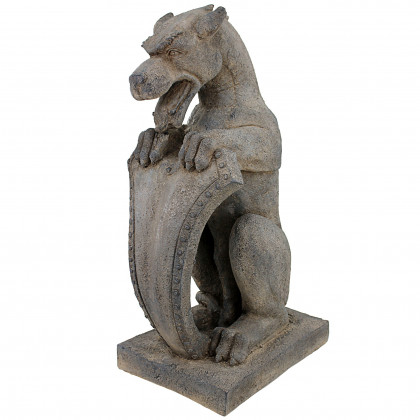 Toscano - Devil Dog of Saint Michael Monastery Gargoyle Sentinel Statue
