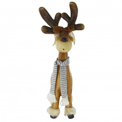 Toscano Santa Second Team Holiday Reindeer Statue - Ambrose