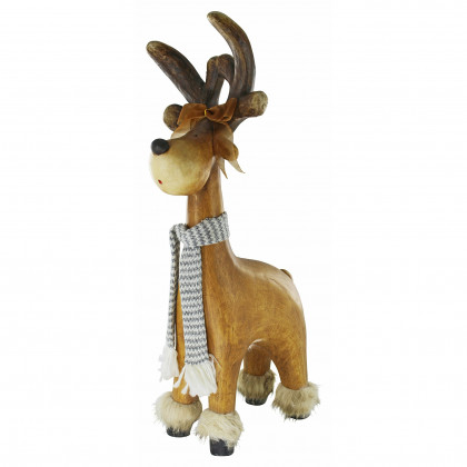 Toscano Santa Second Team Holiday Reindeer Statue - Ambrose