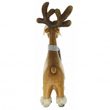 Toscano Santa Second Team Holiday Reindeer Statue - Ambrose