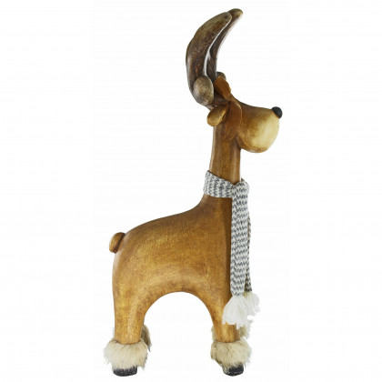 Toscano Santa Second Team Holiday Reindeer Statue - Ambrose