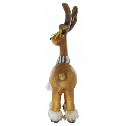 Toscano Santa Second Team Holiday Reindeer Statue - Zoey