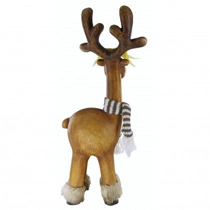 Toscano Santa Second Team Holiday Reindeer Statue - Zoey