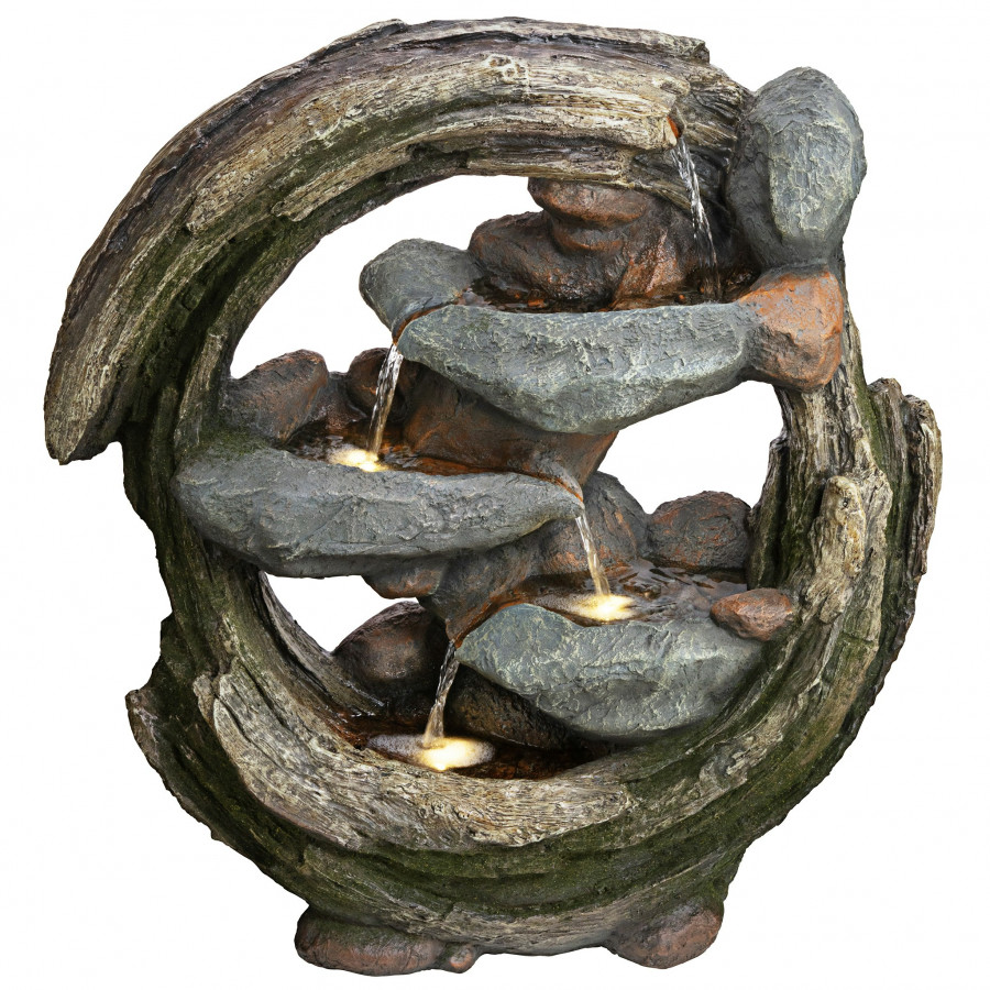 Toscano - Mystic Ridge Cascading Waterfall Garden Fountain