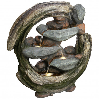 Toscano - Mystic Ridge Cascading Waterfall Garden Fountain