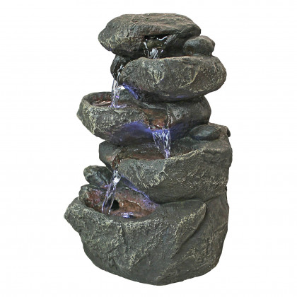 Toscano - Anchor Falls Cascading Garden Fountain