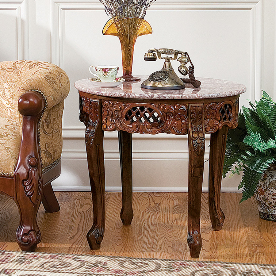 Toscano - Chantret Side Table in Hardwood