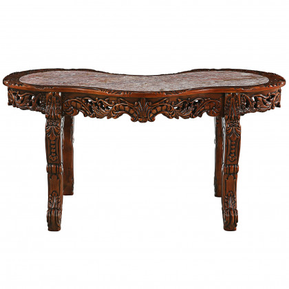 Toscano - The Mountbatten Desk in Marble/Hardwood