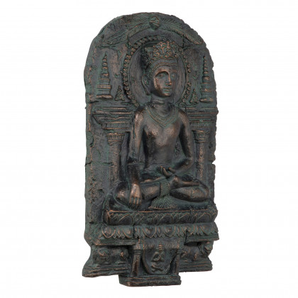 Toscano Earth Witness Buddha Wall Sculpture - Medium