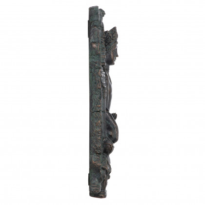Toscano Earth Witness Buddha Wall Sculpture - Medium