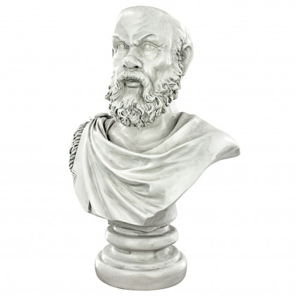 Toscano - Bust Planters of Antiquity Statues The Philosopher Socrates