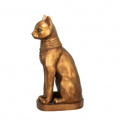Toscano - Golden Bastet of Ancient Egypt Statue