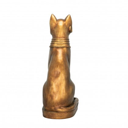 Toscano - Golden Bastet of Ancient Egypt Statue
