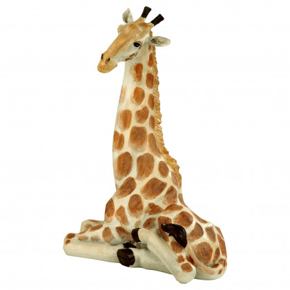 Toscano Zari the Resting Giraffe Statue - Large