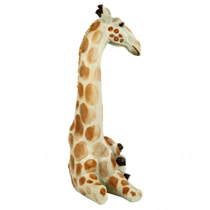 Toscano Zari the Resting Giraffe Statue - Large