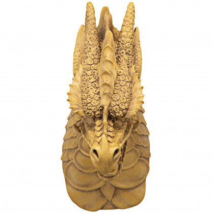 Toscano - Head of the Beast Gothic Dragon Wall Sculpture