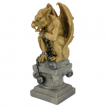 Toscano - Ball-And-Chain Gothic Dungeon Gargoyle Statue