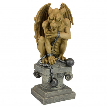 Toscano - Ball-And-Chain Gothic Dungeon Gargoyle Statue