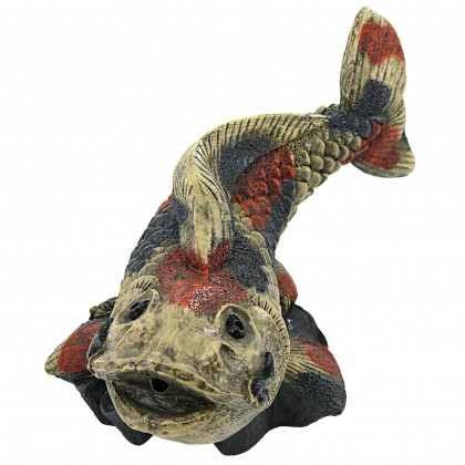 Toscano - Showa Asian Koi Spitter Piped Statue