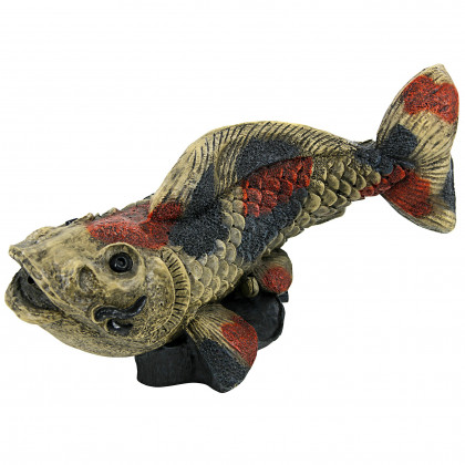 Toscano - Showa Asian Koi Spitter Piped Statue