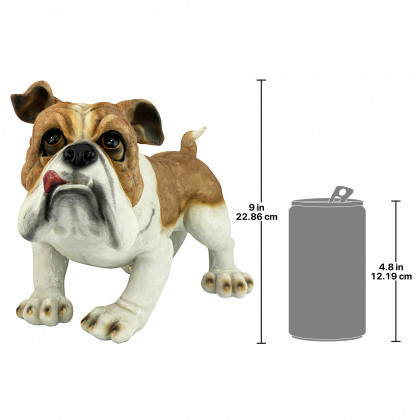 Toscano - Winston the British Bulldog Statue