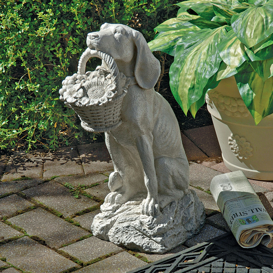 Toscano - Man Best Friend Dog Statue