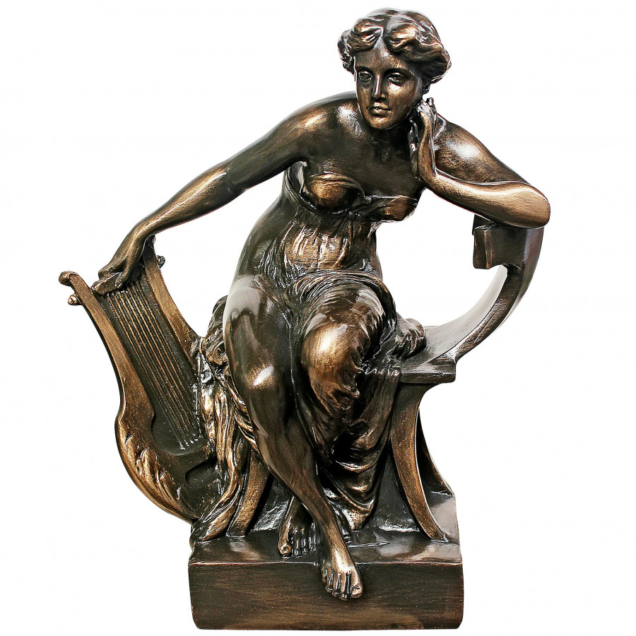 Toscano - Sappho with Harp (c. 1920) Statue