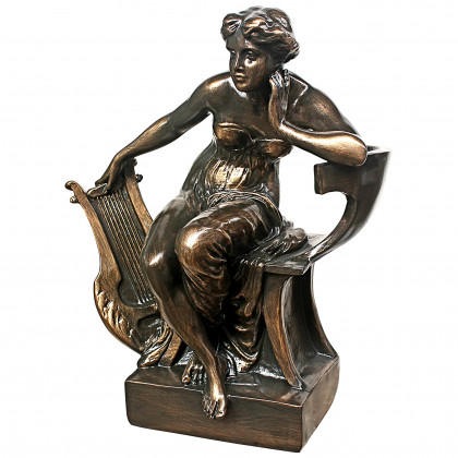 Toscano - Sappho with Harp (c. 1920) Statue