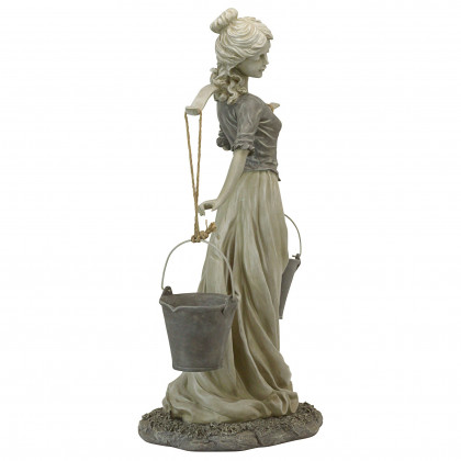 Toscano - Magdalene the Danish Milkmaid Garden Woman Statue