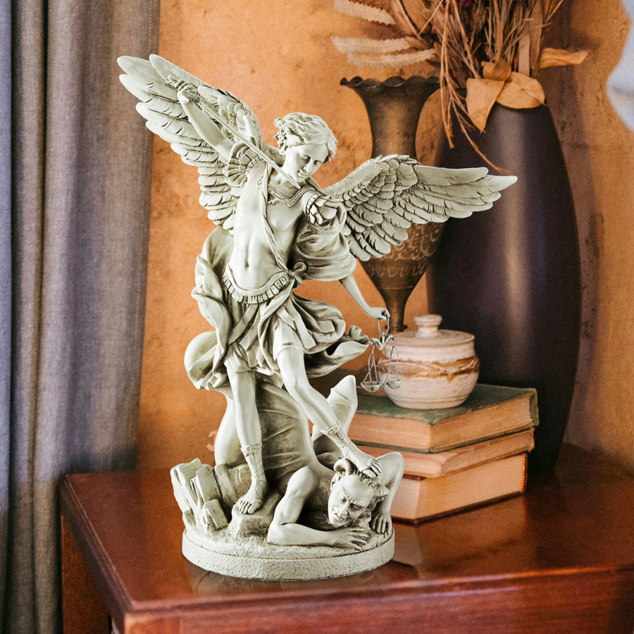 Toscano - Saint Michael the Archangel Gallery Statue