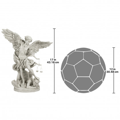 Toscano - Saint Michael the Archangel Gallery Statue