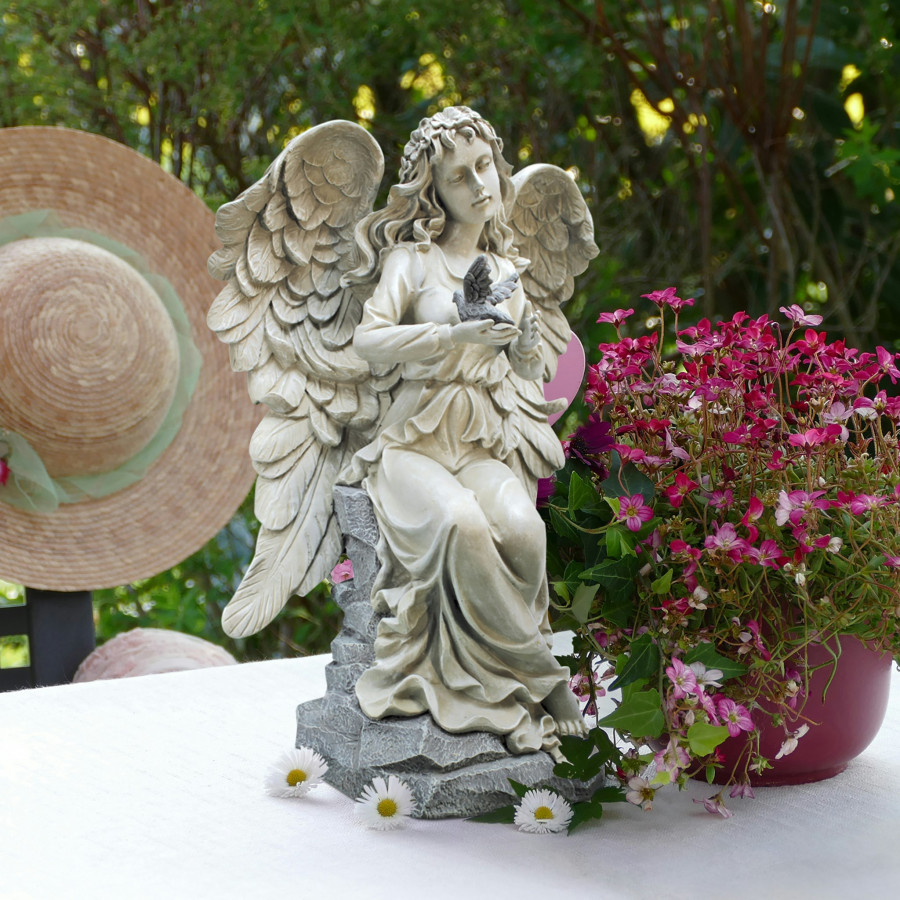 Toscano - Nature Blessing Angel Garden Statue