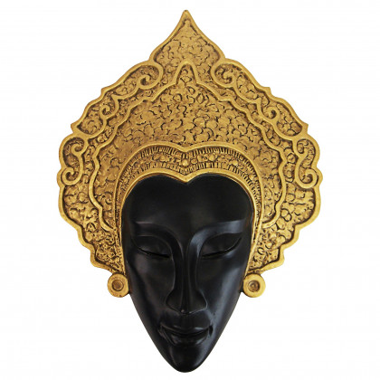 Toscano - Thai Court Dancer Mask Wall Sculpture