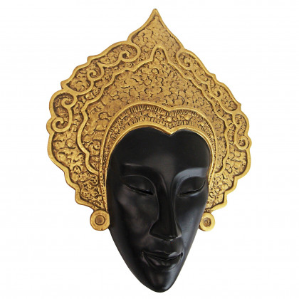 Toscano - Thai Court Dancer Mask Wall Sculpture