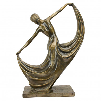 Toscano - Mistress of the Dance Art Deco Statue