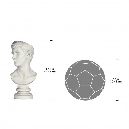 Toscano - Bust Planters of Antiquity Statues Emperor Caligula