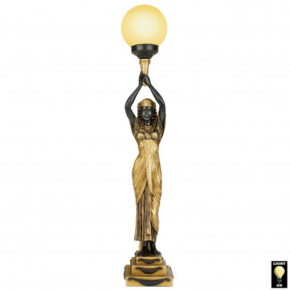 Toscano - Egyptian Goddess of the Night Illuminated Statue