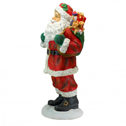 Toscano - A Visit from Santa Claus Holiday Statue