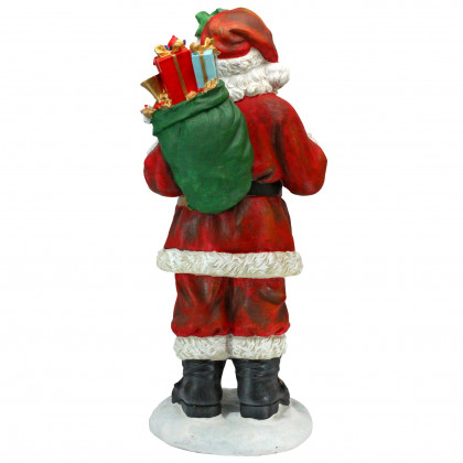 Toscano - A Visit from Santa Claus Holiday Statue