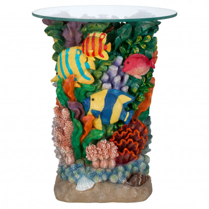 Toscano - The Great Barrier Reef Table in Designer Resin